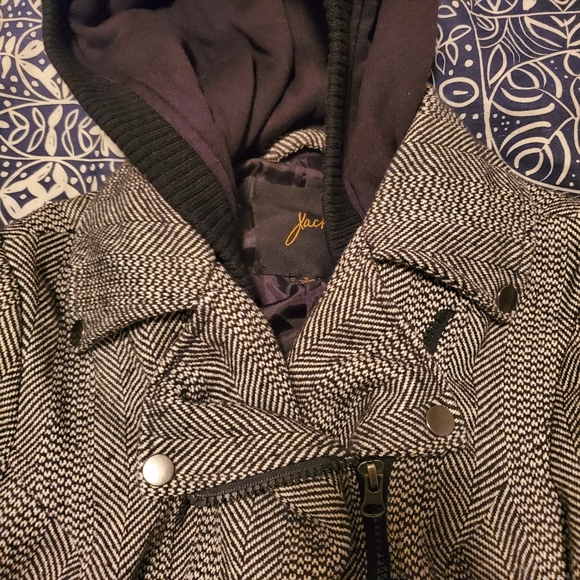 Anthropologie - Jack - Moto Sweater Jacket - Picture 5 of 11